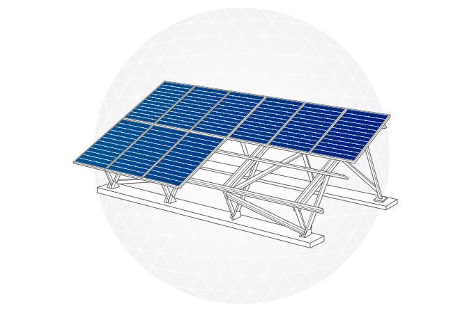 ESTRUTURA PARA PAINÉIS SOLARES